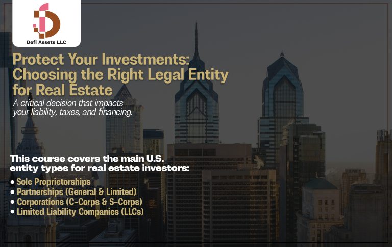 Module 1: Legal Structures in U.S. Real Estate Investment