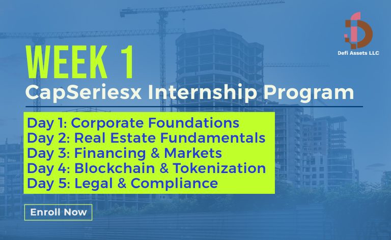 WEEK 1 – CapSeriesx Internship Program